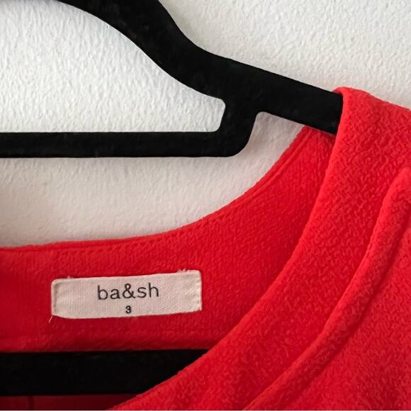 ba&sh Red Sleeveless Mini Dress - Picture 4 of 6